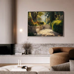 Landscape 407 Canvas Art 60 x 40 cm / Black