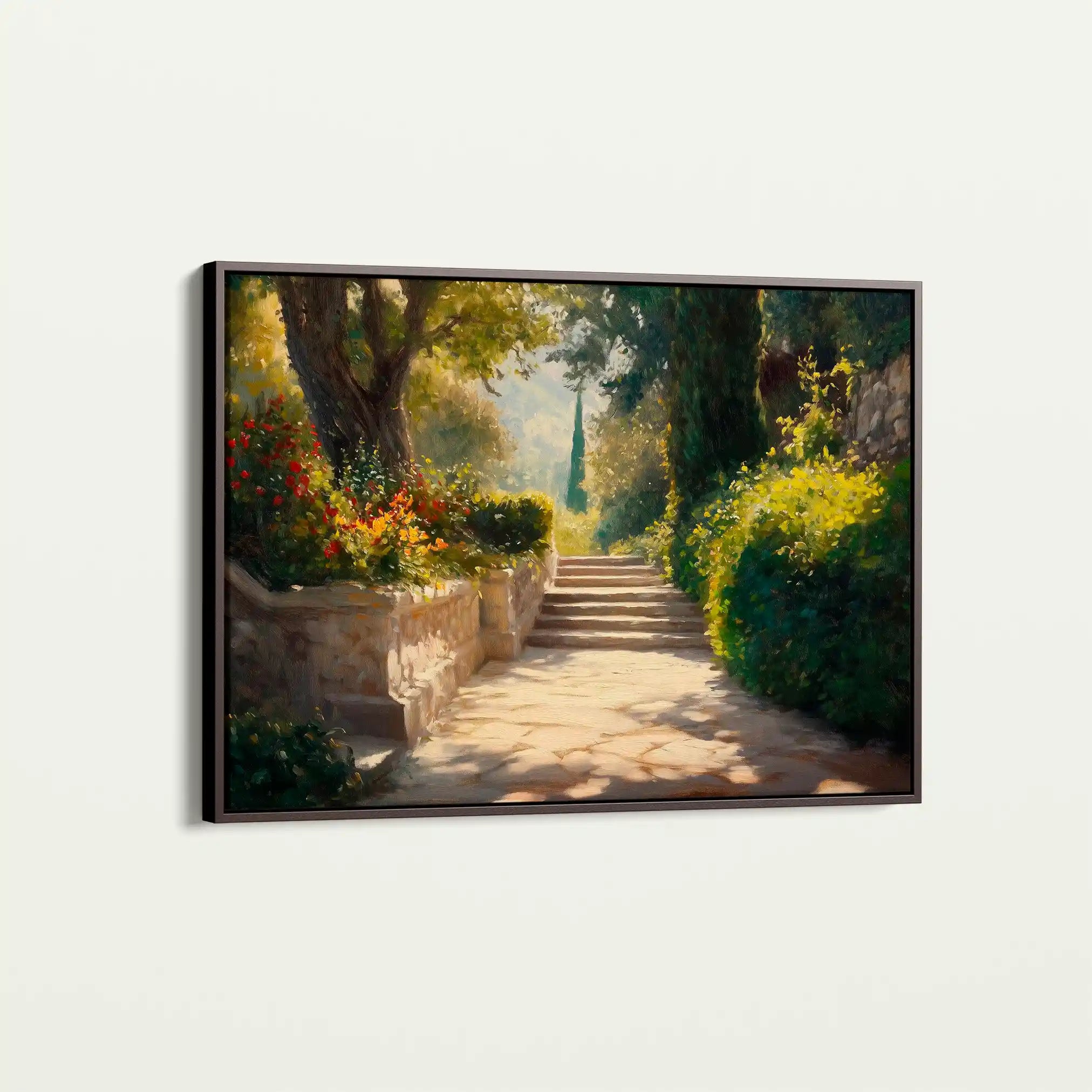 Landscape 407 Canvas Art 60 x 40 cm / Black