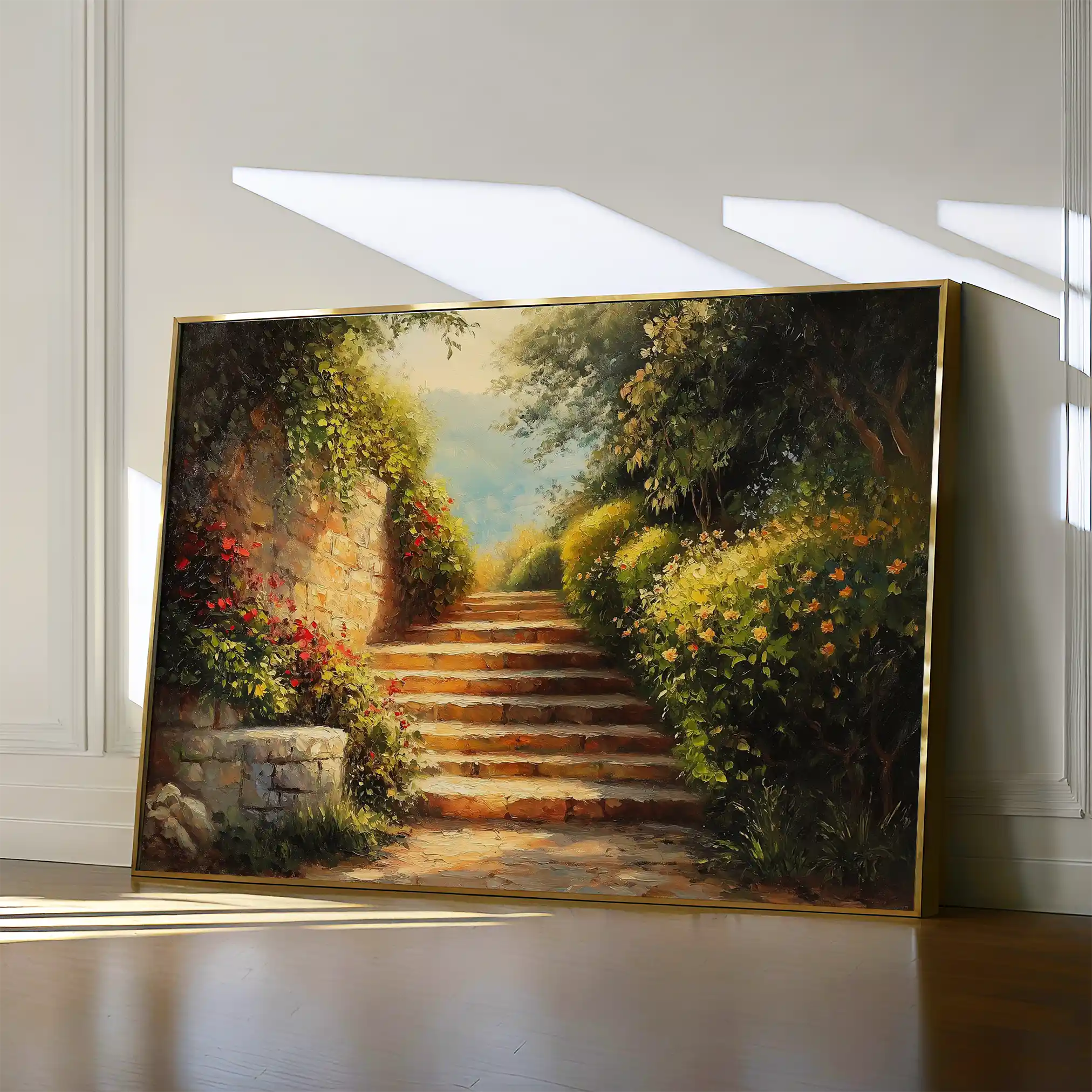 Landscape 409 Canvas Art 60 x 40 cm / Black