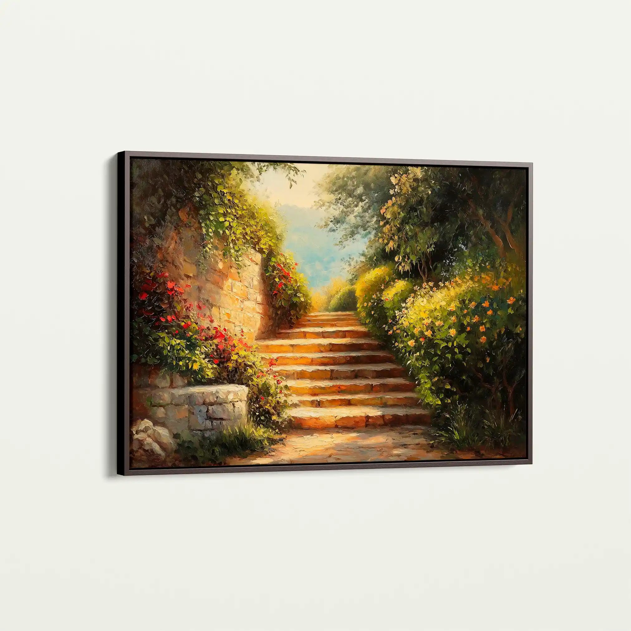 Landscape 409 Canvas Art 60 x 40 cm / Black