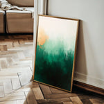 Abstract 410 Canvas Art 60 x 40 cm / Black