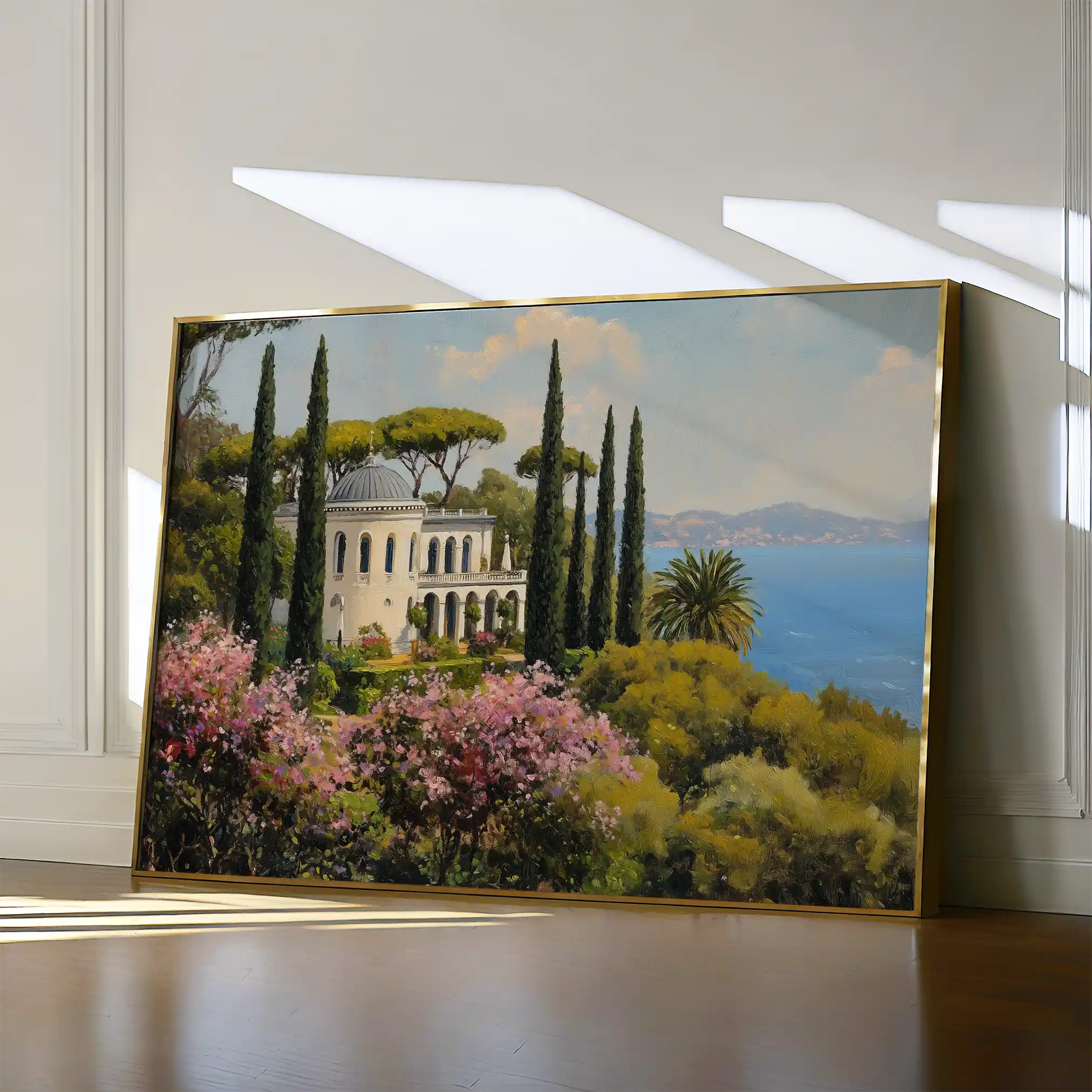 Landscape 410 Canvas Art 60 x 40 cm / Black