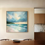 Landscape 411 Canvas Art 60 x 60 cm / Black