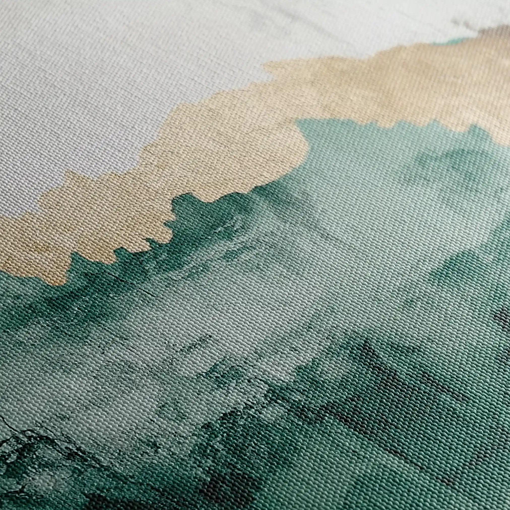 Abstract 414 Canvas Art 60 x 40 cm / Black