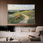 Landscape 417 Canvas Art 60 x 40 cm / Black