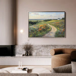 Landscape 417 Canvas Art 60 x 40 cm / Black