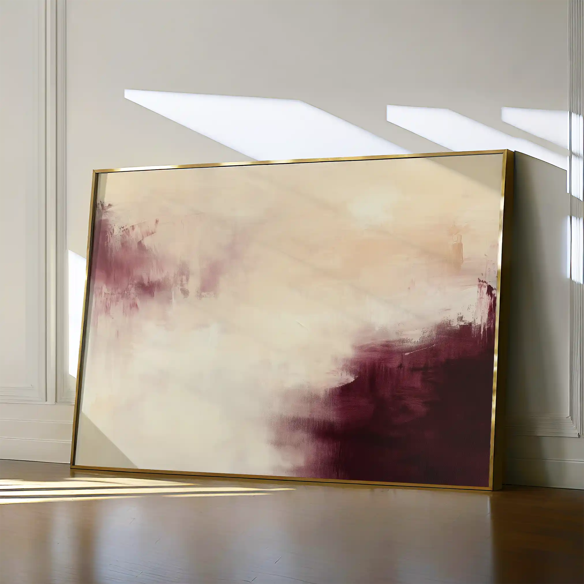 Abstract 418 Canvas Art 60 x 40 cm / Black