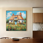 Landscape 420 Canvas Art 60 x 60 cm / Black