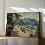 Landscape 422 Canvas Art 60 x 40 cm / Black