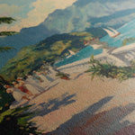 Landscape 422 Canvas Art 60 x 40 cm / Black