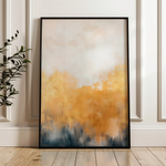 Abstract 425 Canvas Art 60 x 40 cm / Black