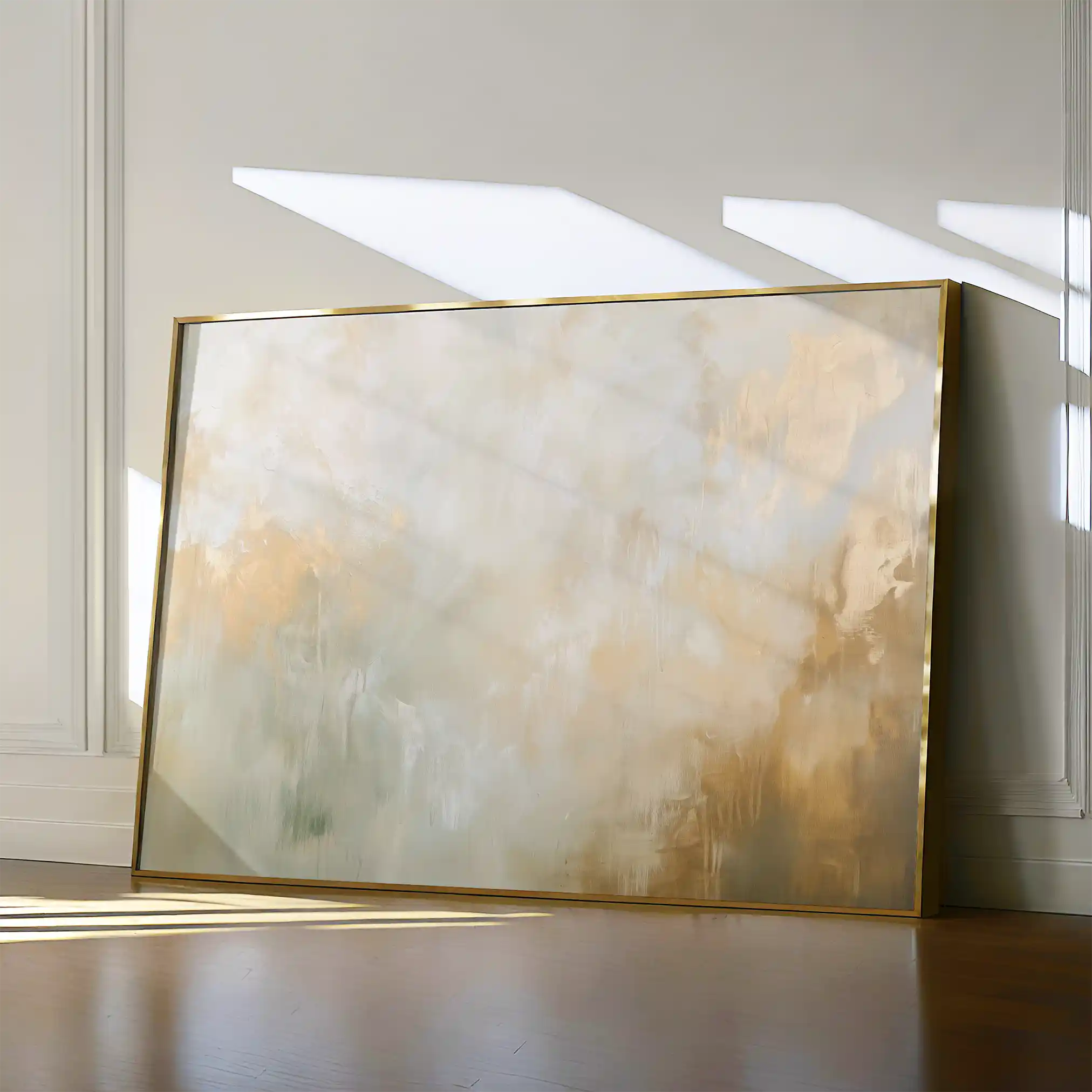 Abstract 426 Canvas Art 60 x 40 cm / Black