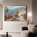 Landscape 427 Canvas Art 60 x 40 cm / Black
