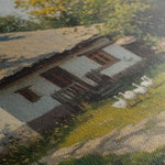 Landscape 428 Canvas Art 60 x 40 cm / Black