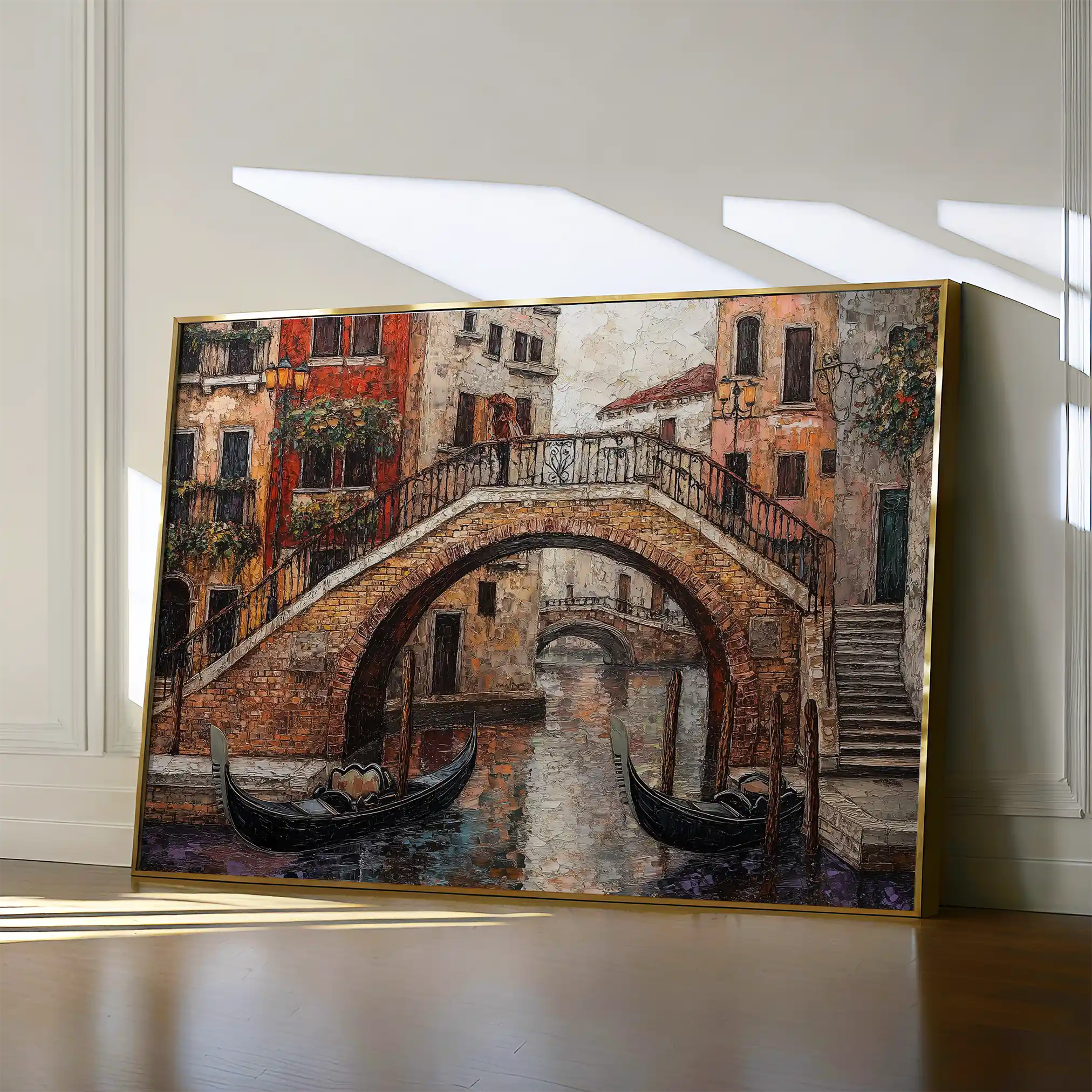 Landscape 429 Canvas Art 60 x 40 cm / Black