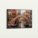 Landscape 429 Canvas Art 60 x 40 cm / Black