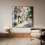 Landscape 431 Canvas Art 60 x 60 cm / Black