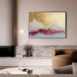 Abstract 433 Canvas Art 60 x 40 cm / Black