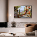 Landscape 435 Canvas Art 60 x 40 cm / Black