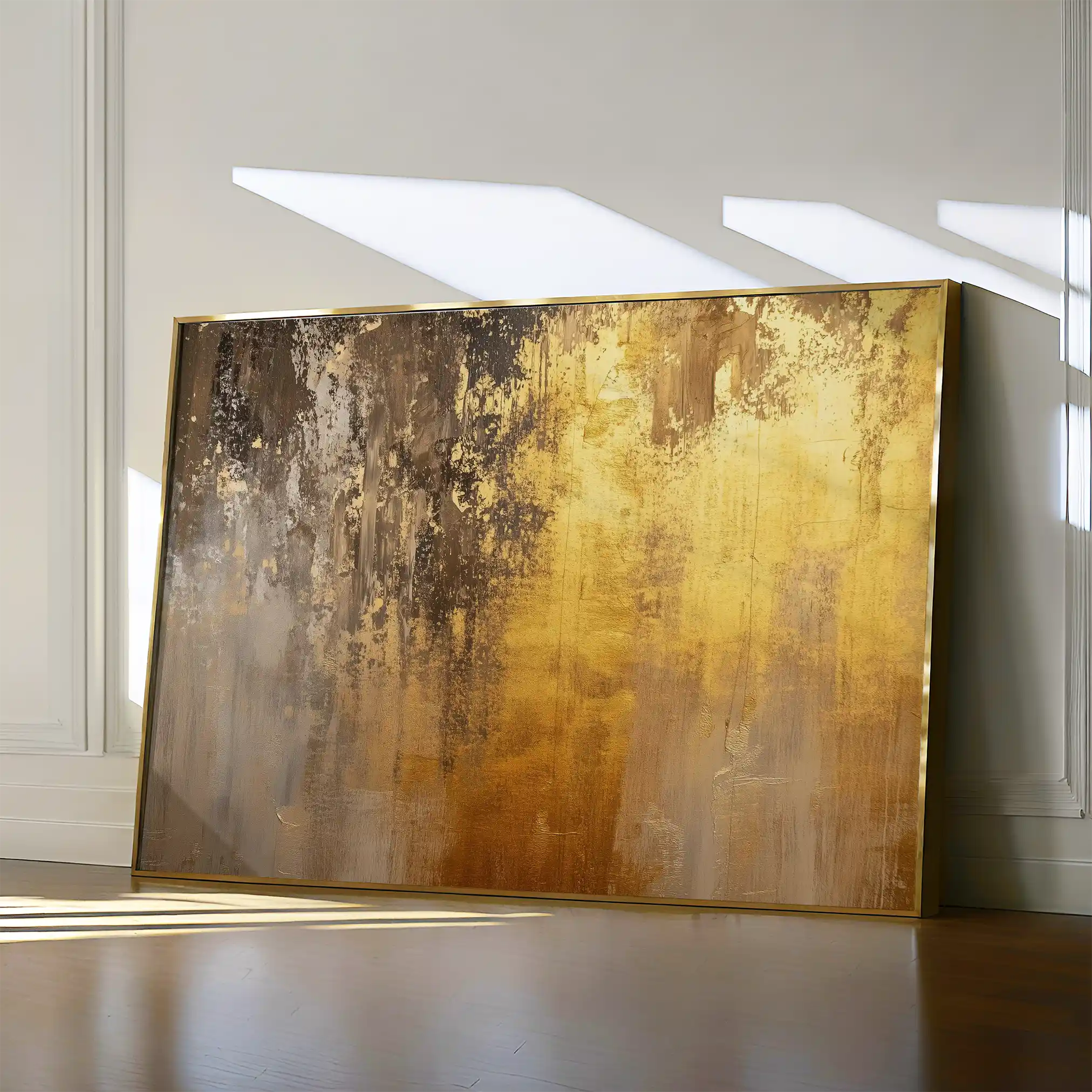 Abstract 438 Canvas Art 60 x 40 cm / Black