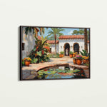 Landscape 438 Canvas Art 60 x 40 cm / Black