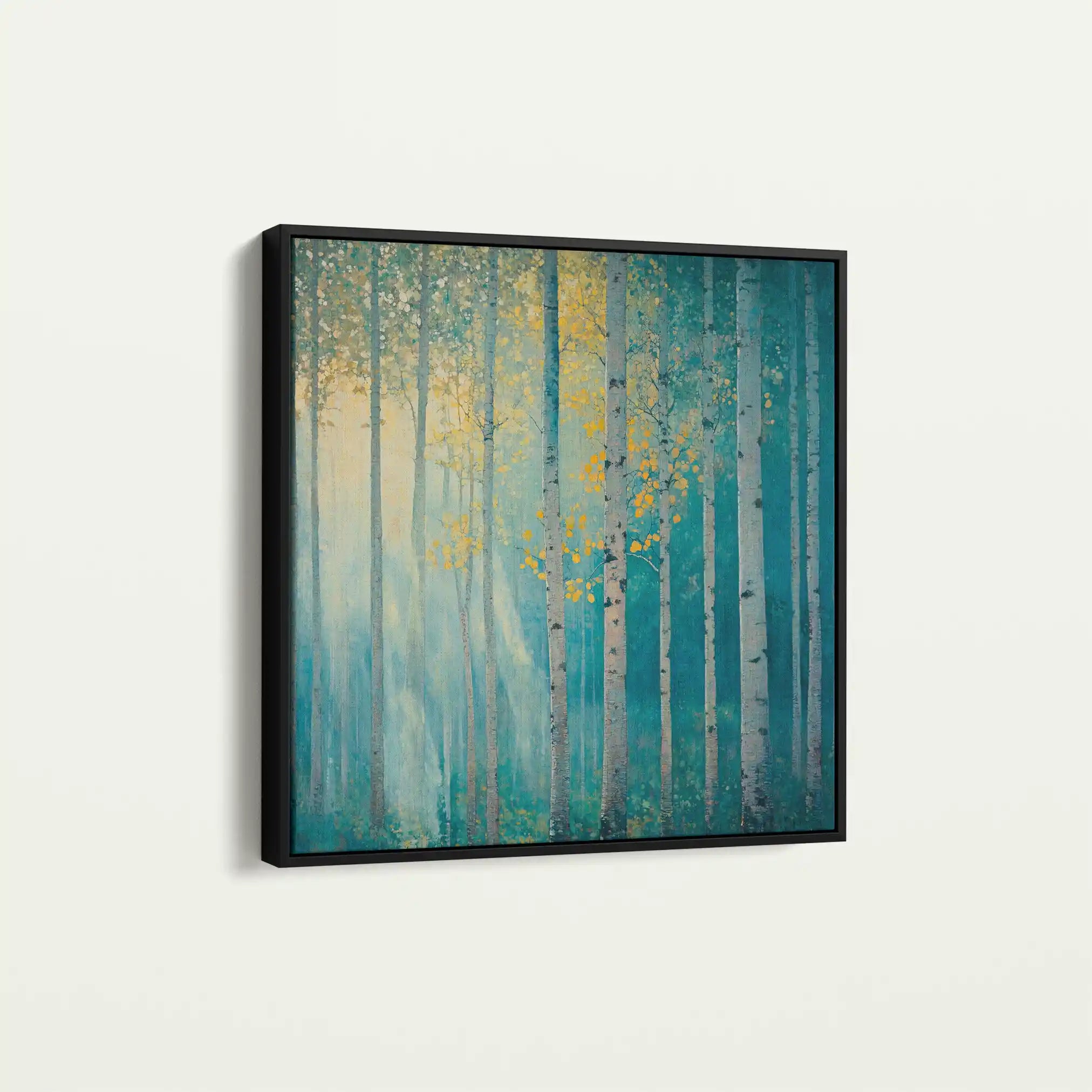 Landscape 440 Canvas Art 60 x 60 cm / Black