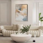 Abstract 441 Canvas Art 60 x 40 cm / Black