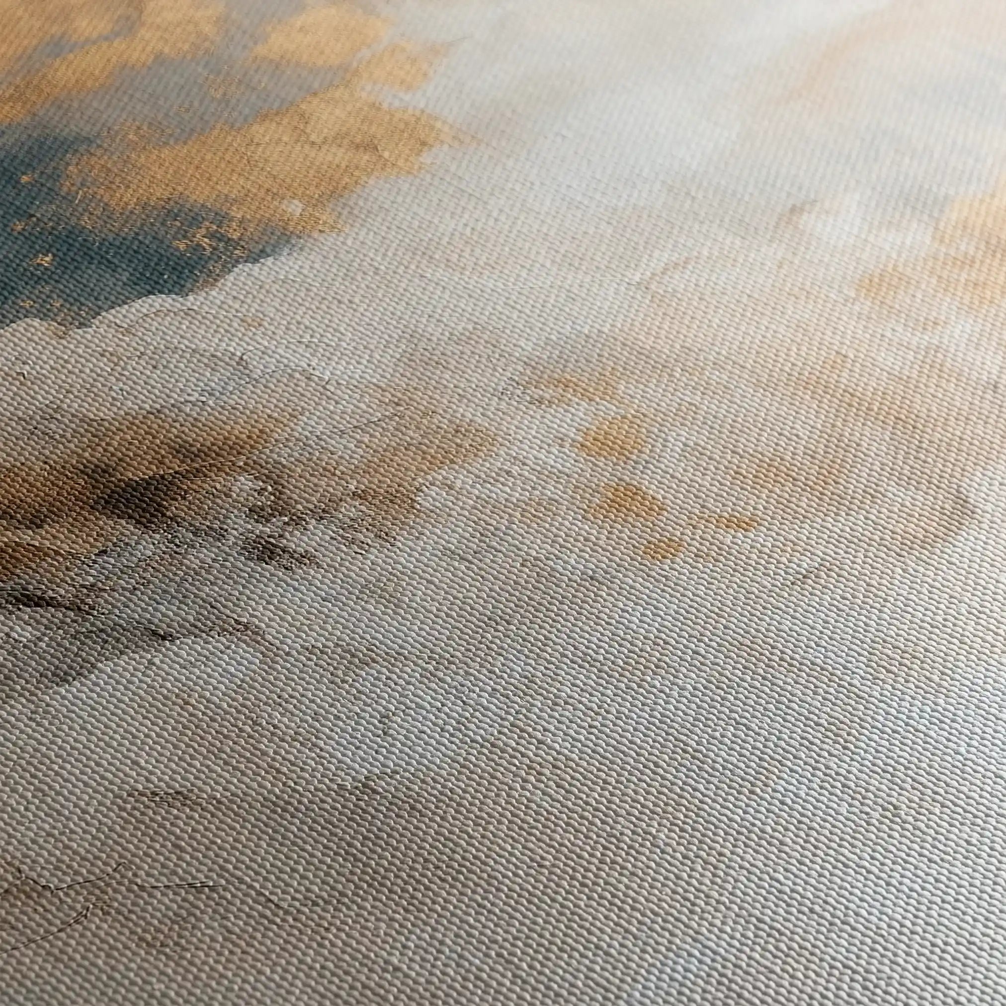 Abstract 441 Canvas Art 60 x 40 cm / Black