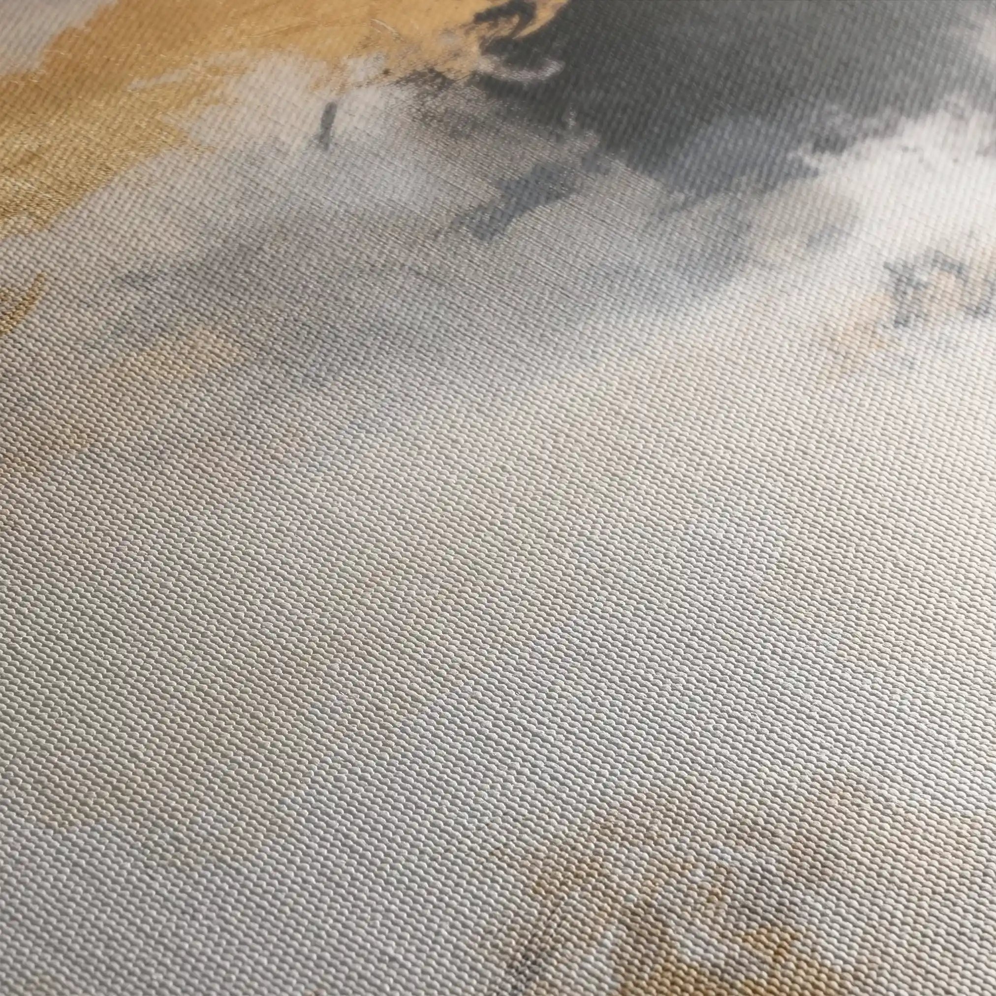 Abstract 442 Canvas Art 60 x 40 cm / Black