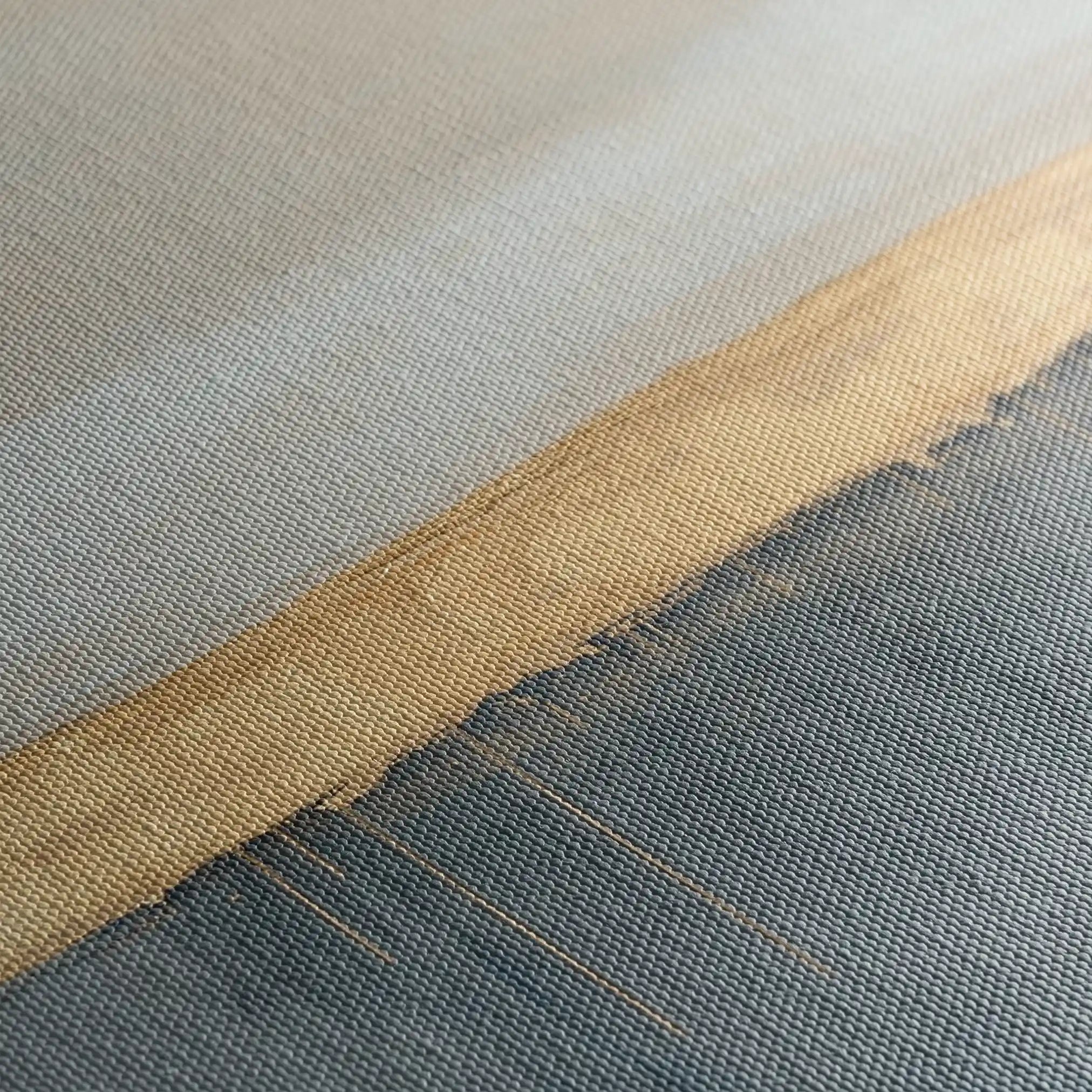 Abstract 445 Canvas Art 60 x 40 cm / Black