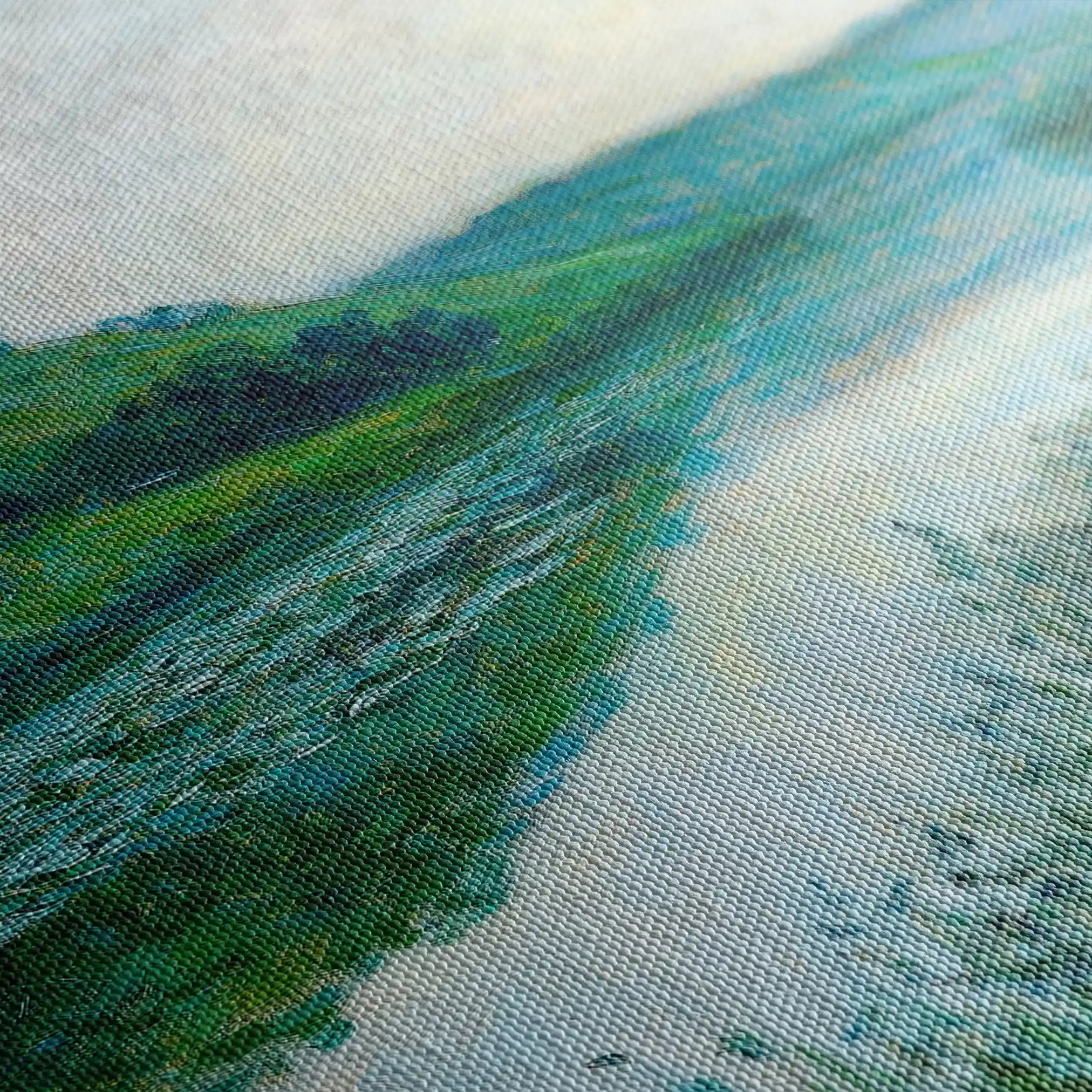 Landscape 447 Canvas Art 60 x 40 cm / Black