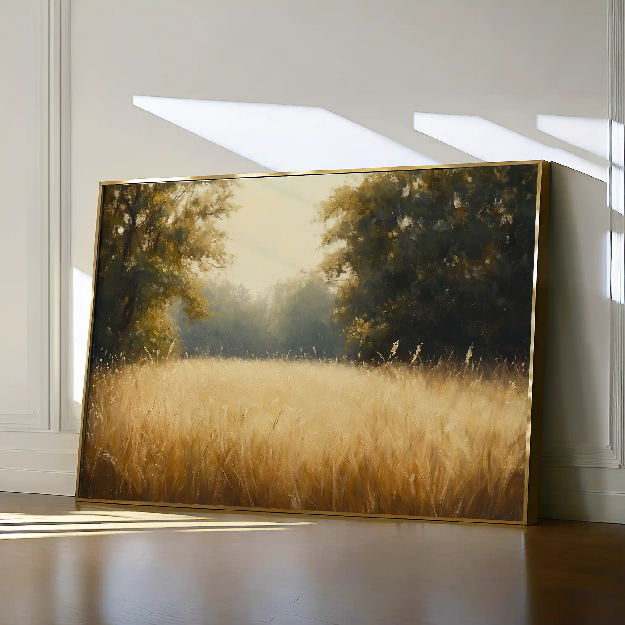 Landscape 450 Canvas Art 60 x 40 cm / Black