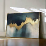 Abstract 451 Canvas Art 60 x 40 cm / Black