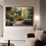 Landscape 453 Canvas Art 60 x 40 cm / Black