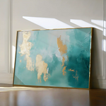 Abstract 462 Canvas Art 60 x 40 cm / Black