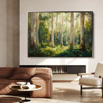 Landscape 463 Canvas Art 60 x 40 cm / Black