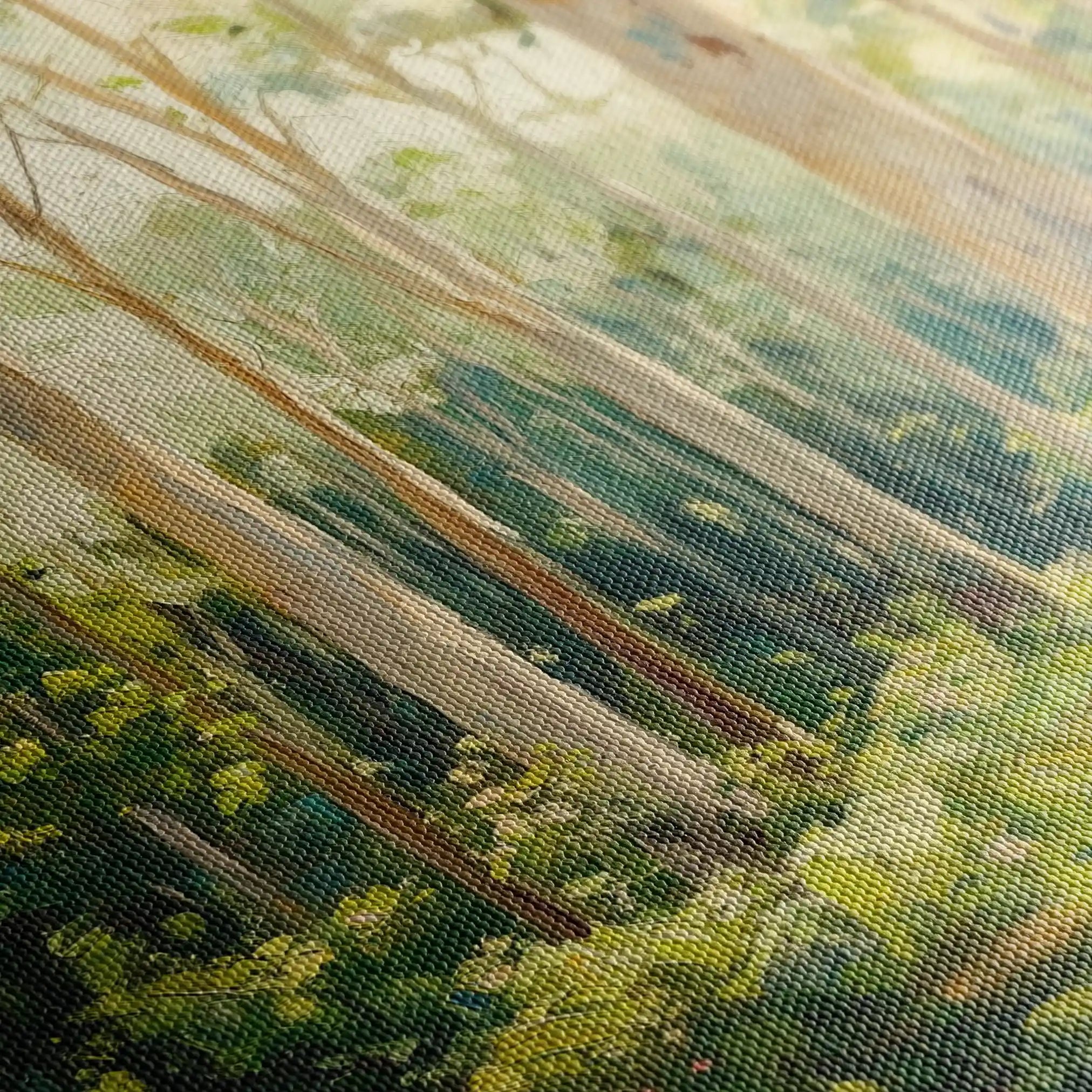 Landscape 463 Canvas Art 60 x 40 cm / Black