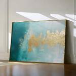 Abstract 464 Canvas Art 60 x 40 cm / Black