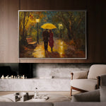 Landscape 467 Canvas Art 60 x 40 cm / Black