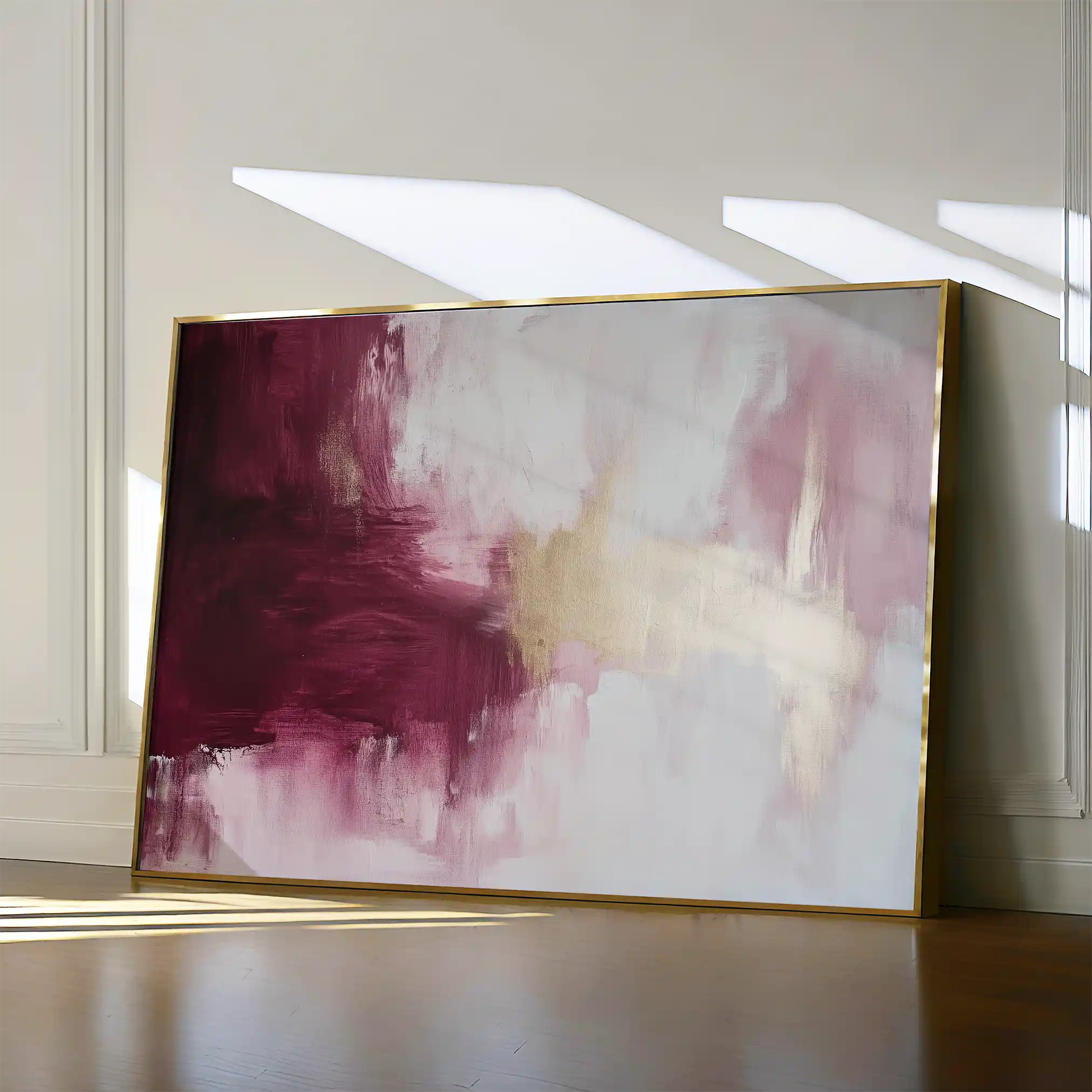 Abstract 468 Canvas Art 60 x 40 cm / Black