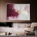 Abstract 468 Canvas Art 60 x 40 cm / Black