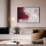 Abstract 468 Canvas Art 60 x 40 cm / Black