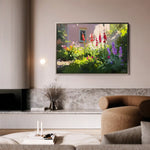 Landscape 471 Canvas Art 60 x 40 cm / Black