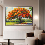 Landscape 472 Canvas Art 60 x 40 cm / Black