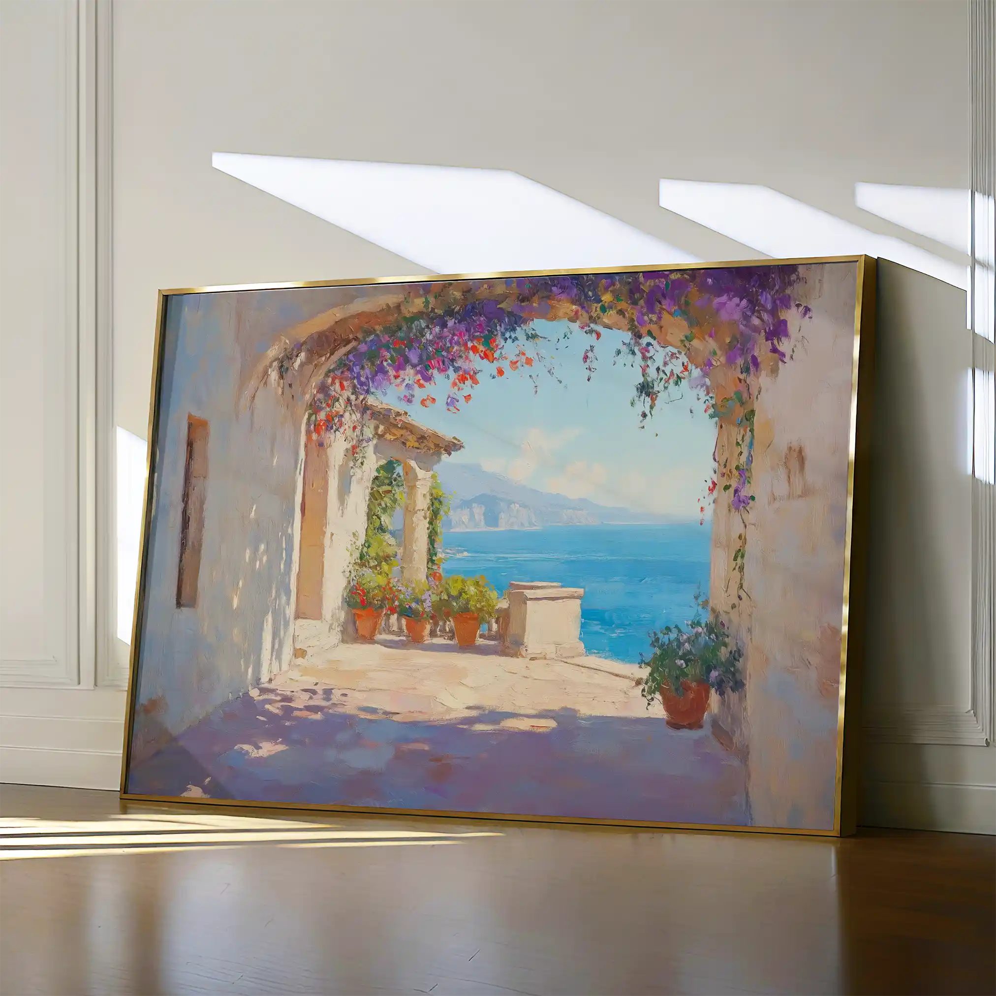 Landscape 473 Canvas Art 60 x 40 cm / Black