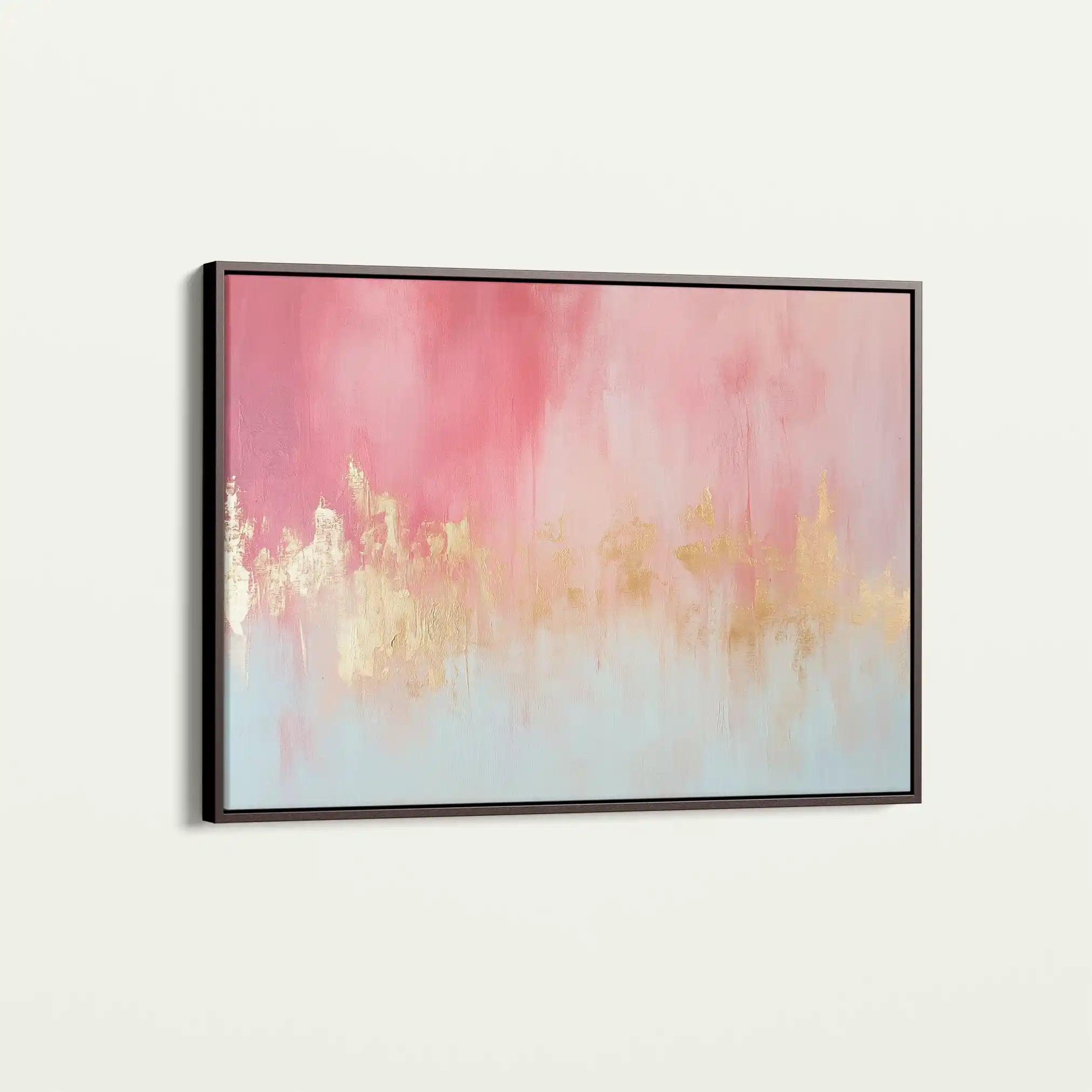 Abstract 474 Canvas Art 60 x 40 cm / Black