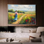 Landscape 475 Canvas Art 60 x 40 cm / Black