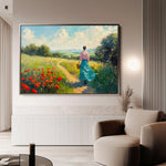 Landscape 476 Canvas Art 60 x 40 cm / Black