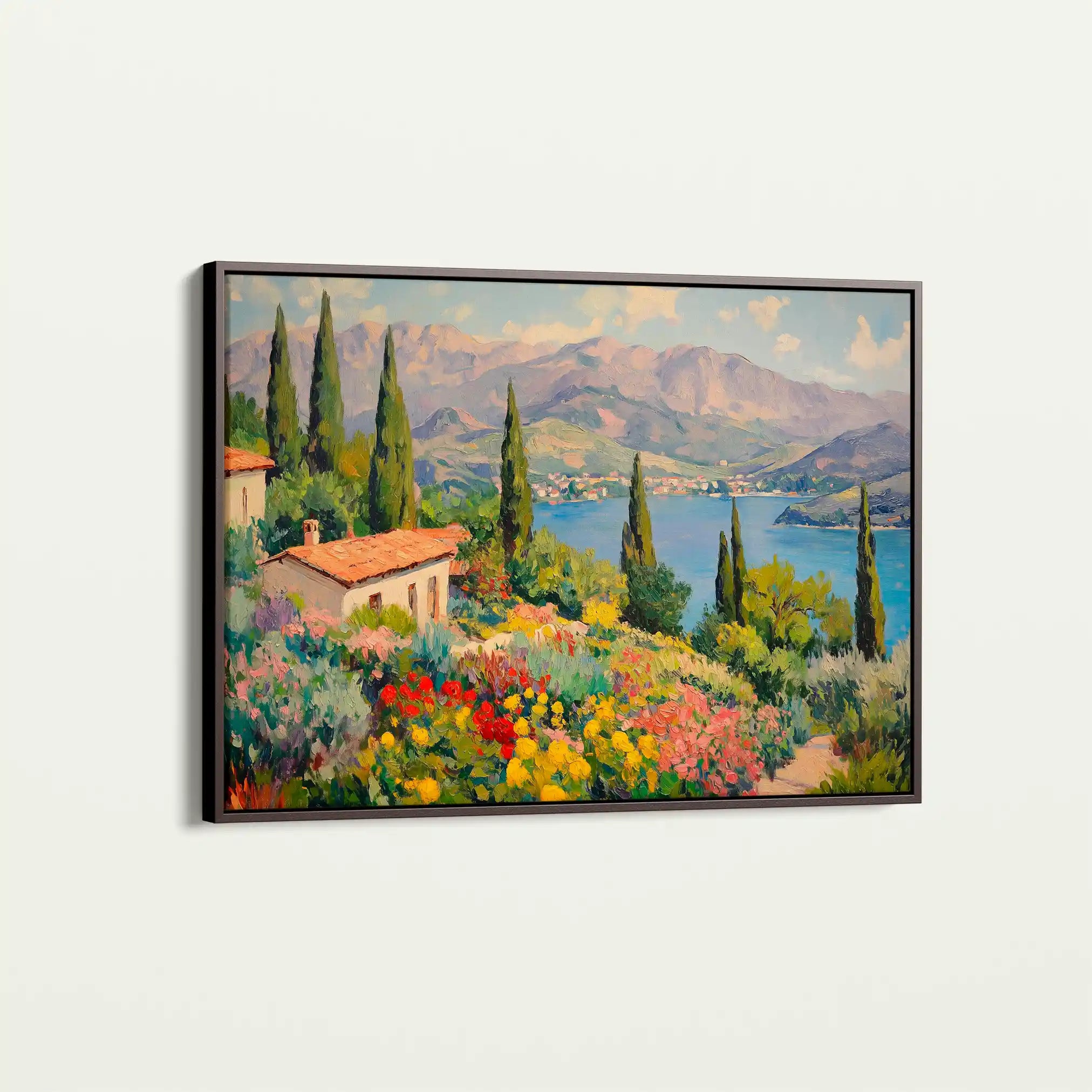 Landscape 480 Canvas Art 60 x 40 cm / Black