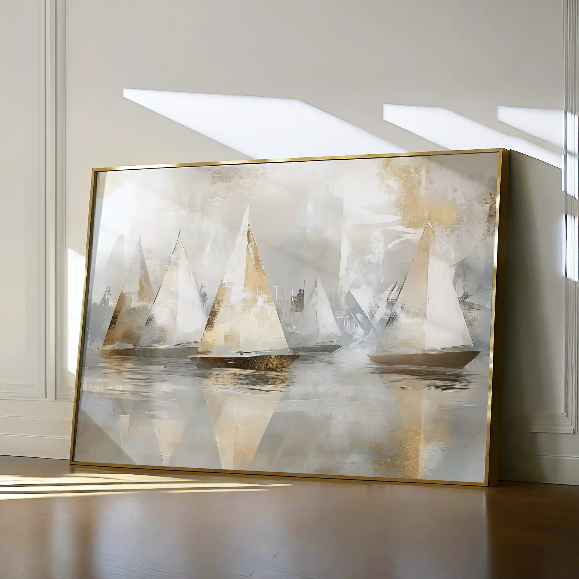 Landscape 481 Canvas Art 60 x 40 cm / Black